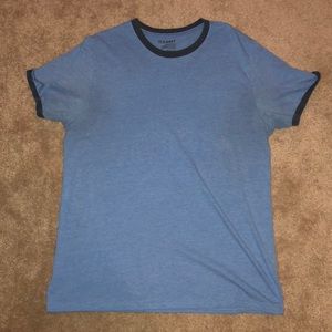 Men’s Large Old Navy Classic Ringer Crew T-shirt
